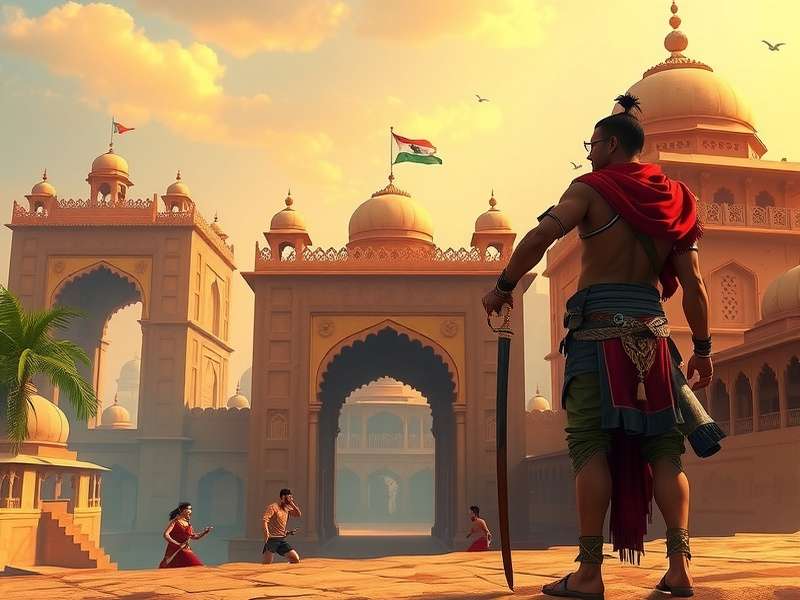 Indian Haveli Warriors Game Screenshot